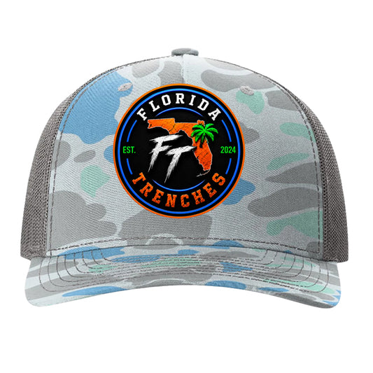 Saltwater Duck Camo/ Charcoal - 112PFP - FRONT