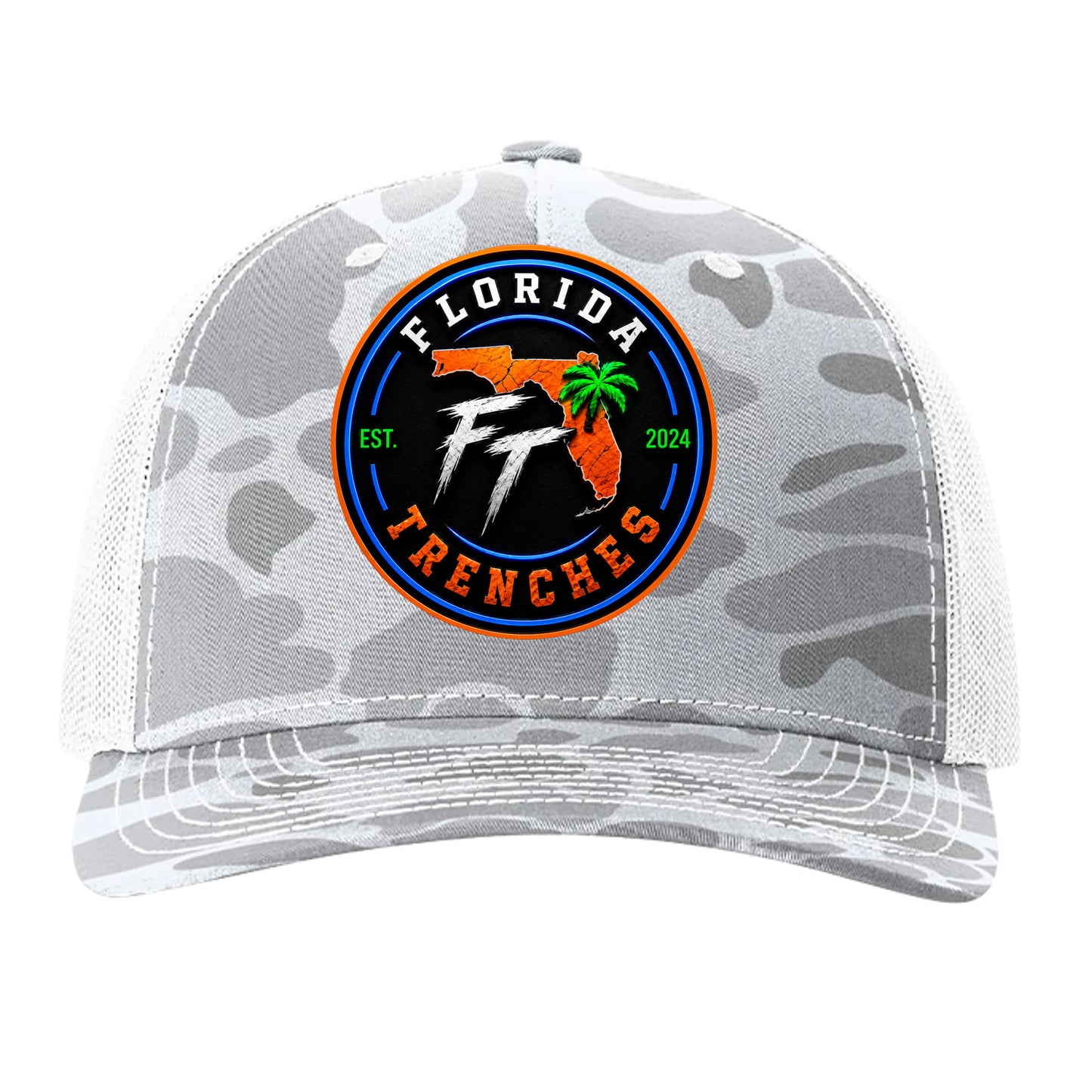 Blizzard Duck Camo/ White - 112PFP - FRONT