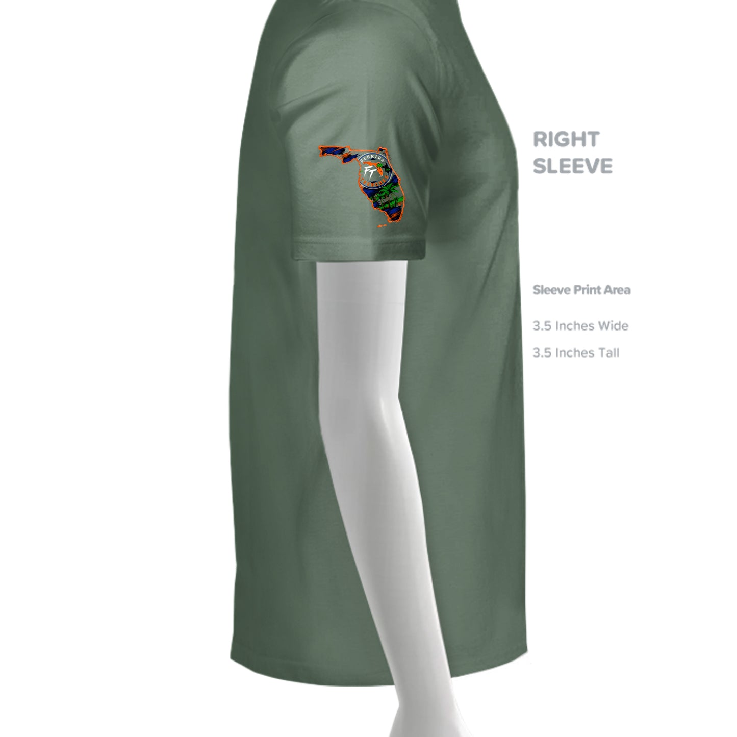 Military Green - 3000 - SLEEVE_RIGHT